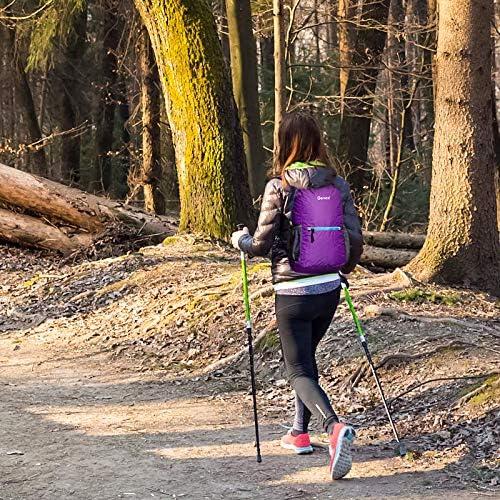 image:imageGonex Ultra Lightweight Packable Backpack 20L Daypack Handy Foldable Camping Outdoor Travel Cycling BackpackingPurple