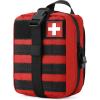 image:imageGonex MOLLE Medical Pouch EMT First Aid Pouch RipAway IFAK Tactical Utility Pouch for Outdoor Activities Medical Supplies Bag OnlyRed