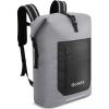 image:imageGonex Ultralight Waterproof TPU Backpack 55L Roll Top Dry Bag with Comfortable Padded Back Panel for Kayaking Boating Camping Fishing TravelGreyGrey